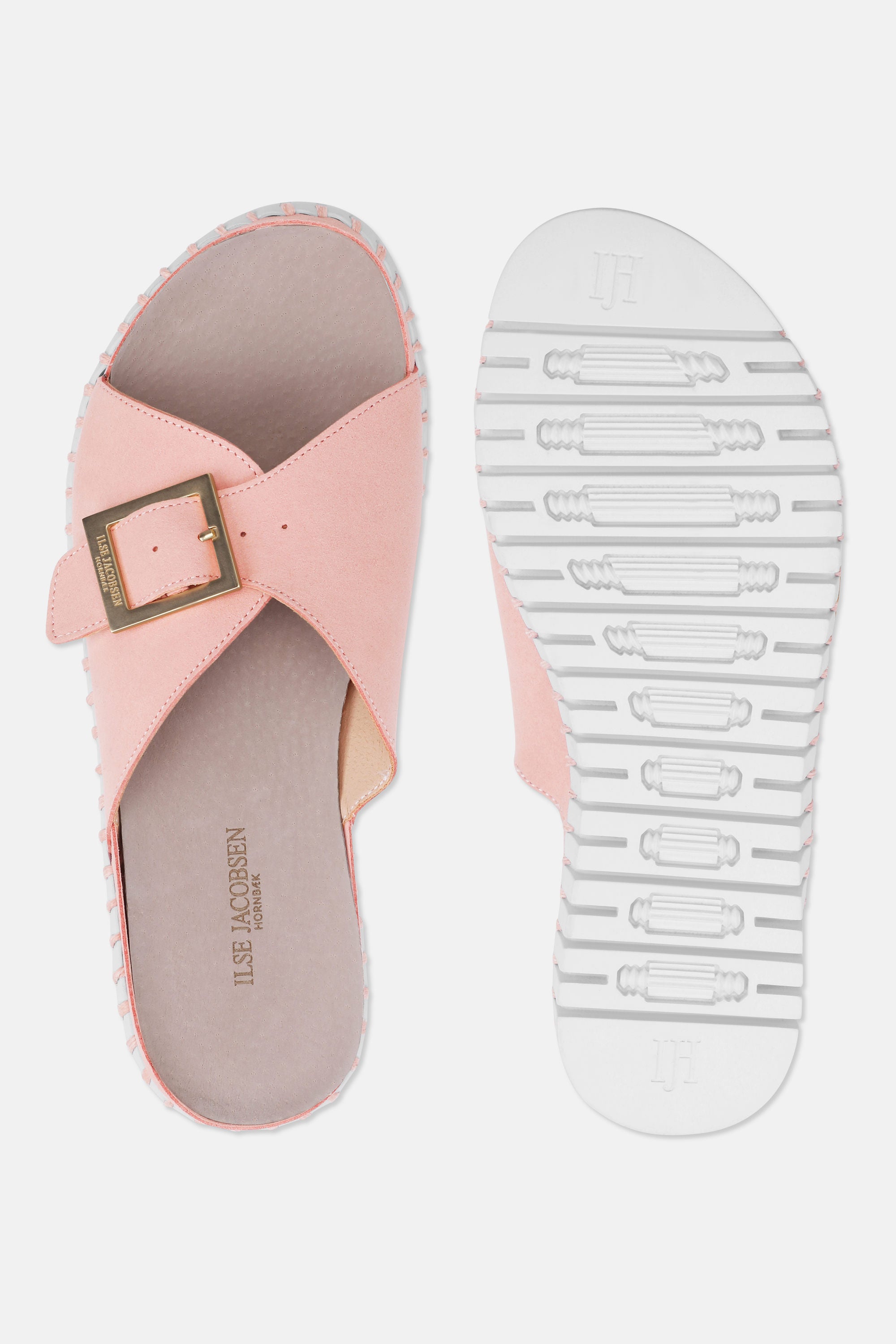 Sandalen Schnalle - Adobe Rose White